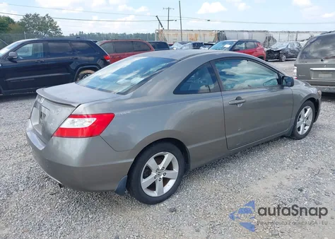 2007 Honda Civic Ex из США, поврежденный, VIN 2HGFG12847H523057